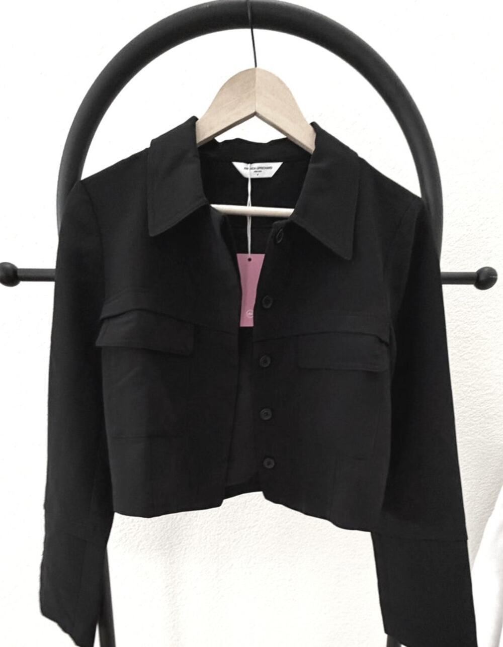 Amanda Uprichard NEW Crop Jacket, Med